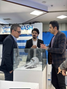 حضور اساتید برجسته و اعضای هیئت علمی در غرفه بنش مدیکال